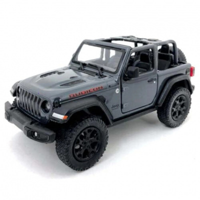 Колекційна машинка "Jeep Wrangler" KT5412WH(Grey) масштаб 1:42