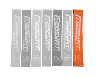 Резинка для фітнесу #7 animal, помаранчева EasyFit EF-1813-7