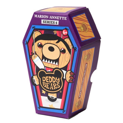 Плюшева колекційна іграшка DEDDY BEARS SERIES 4 (ФІОЛЕТОВИЙ) Deddy Bears DB409