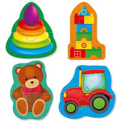 Мʼякі бебі пазли Малюк зможе: Іграшки Vladi Toys VT1106-94