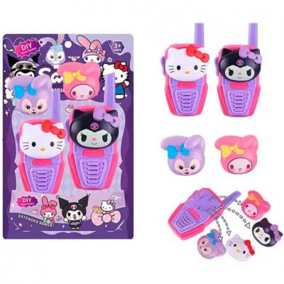 Рація аніме Sanrio, 2 рації, на батарейках MIC 8803