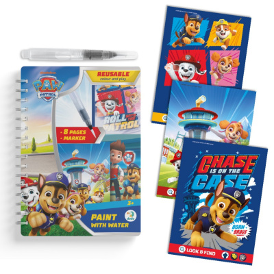 Дитячі водні розмальовки "Paw Patrol" 200656 маркер 8 сторінок