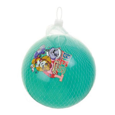 Мʼяч гумовий, 15 см, Paw Patrol / Щенячий патруль, 50 гр (БІРЮЗОВИЙ) MIC PP2520