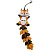 3D Брелоки FLEXI SQUIRREL LONG TAIL/ БІЛКА ХВОСТИК KEYCHAIN, 3D друк OYTOY 05074100