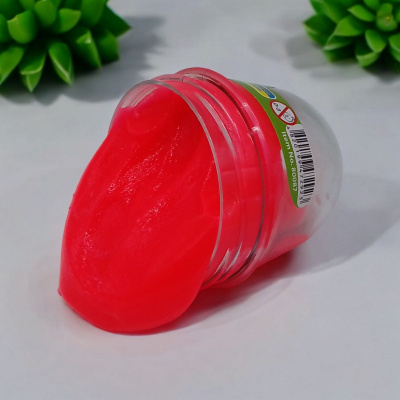 Лизун-антистрес Crunchy Slime: Полуниця 120 г Окто 80087