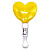 Іграшка зі світлом СЕРЦЕ 21 СМ (ЖОВТА) MIC C28424