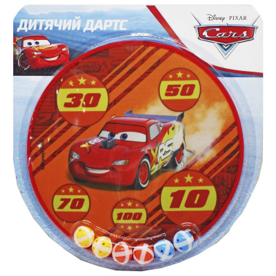Дартс на липучках Блискавка Маквін (42 см) MiC LD1023
