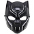 Маска пластикова Чорна пантера на резинці MIC KA-23-116