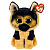 Дитяча іграшка м’яка Beanie Booʼs. Німецька вівчарка SPIRIT 22 см (15 травня) TY 36473