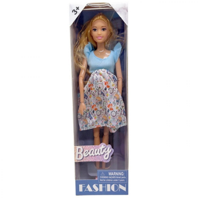 Лялька вагітна Fashion: Beauty 29 см (БЛАКИТНА) MIC ST9986-5
