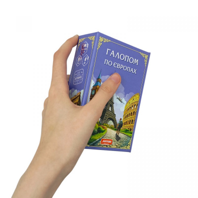 Карткова гра Галопом по Європам (В КОРОБЦІ) Artos games 21205