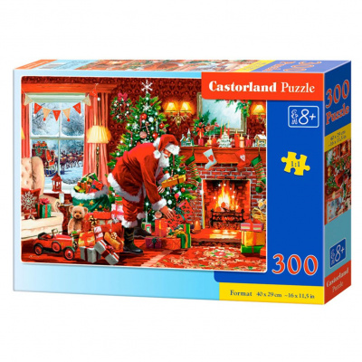 Пазли Особиста доставка Санта-Клауса, 300 елементів Castorland B-030538