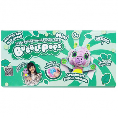 М’яка іграшка з ароматом Bubble Pops міні. Мʼятна капібара (20 см) Bubble Pops 2402005/7