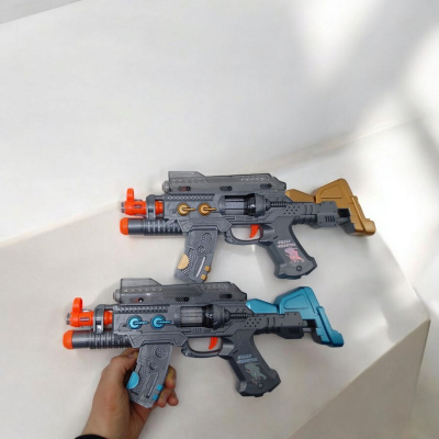 Автомат музичний Sharp shooter, звук, світло (бронзовий) MIC DF-31218A