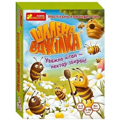 Настільна гра Шалена бджілка 2-5 гравців укр Ранок 10120203У