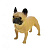 Дитяча іграшкова фігурка тварини "French Bulldog" TBS086-9