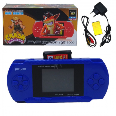 Портативна ігрова приставка PVP station light 3000 (синій) MIC C64450