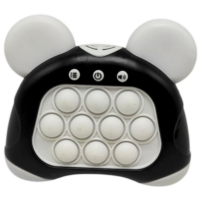 Електронна гра Finger Press Pop-It Console чорно-біла MIC 699-D24
