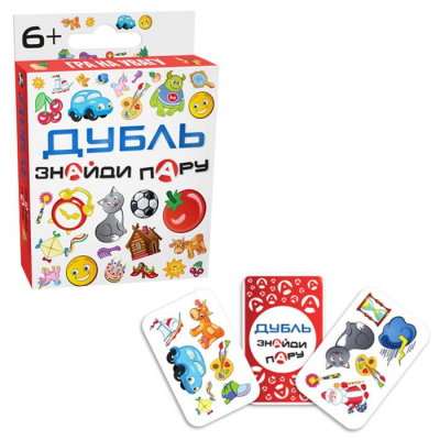 Гра дитяча настільна Дубль. Знайди пару MiC 2214_C