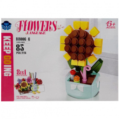 Конструктор дитячий "Sunflower" BB006-6, 85 деталей