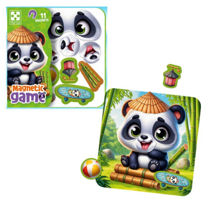 Гра розвиваюча Vladi Toys магнітна Емоції Пандочки (укр) Vladi Toys VT3220-06