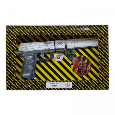Гумкостріл дерев`яний USP Stream Box Сувенир-Декор USP-S