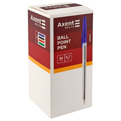 Ручка кулькова DB 2051, червона Axent DB2051-06