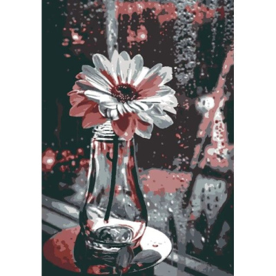 Картина по номерах Мрійливі пелюстки 28x40 см Riviera Blanca RB-0628