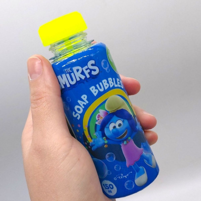 Бульбашки мильні «The Smurfs». Об’єм 150 мл Dodo 200719