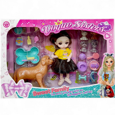 Лялька з аксесуарами (14 см), декоративні елементи, фігурки MIC DSJ299-T