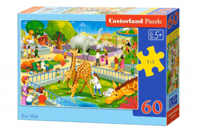 Пазли Зоопарк, 60 елементів Castorland В-066155
