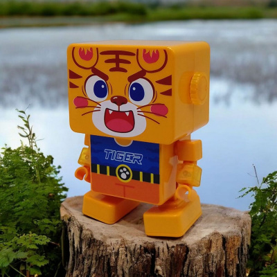 Інтерактивна іграшка Тигр, танцюючий, зі світлом і музикою AMUXI RB20