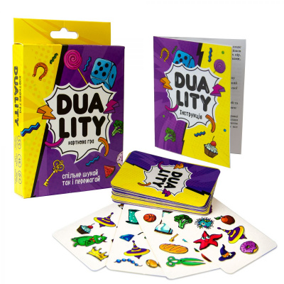Настільна гра Duality (укр) Strateg 30958