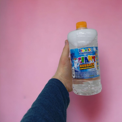 Запаска мильних бульбашок Giant Bubbles, 1000 мл Big Kids BIGZMP1002