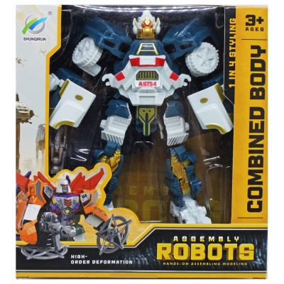 Робот пластиковий Combined body, вид 3 SHUNQIRUN 339-20