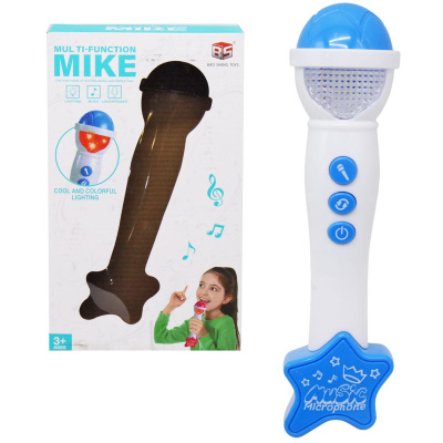 Мікрофон мультифункціональний (блакитний) BAO SHENHG TOYS B288-1