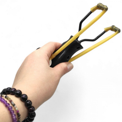 Ігровий набір Рогатка + мʼячики (17 см) MIC 1806F4