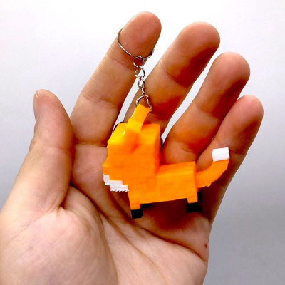 3D Брелоки ROBLOX FOX / ЛИСИЦЯ GAG KEYCHAIN, 3D друк OYTOY 02002100