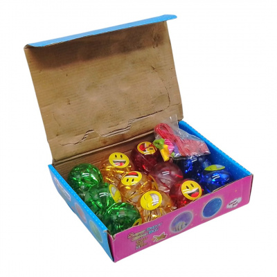 Набір пострибунчик-стрибунець 5,5 см, світло, 12 штук MIC MS24-3-288