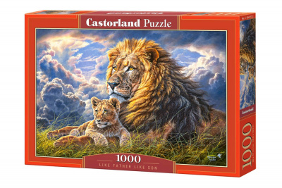 Пазли Лев і левеня, 1000 елементів Castorland С-104277
