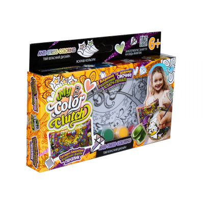 Набір креативної творчості My Color Clutch (укр) Dankotoys CCL-01-06U