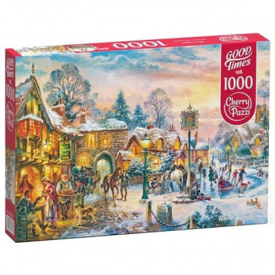 Пазли Зимові сутінки, 1000 елементів Cherry Pazzi 30370