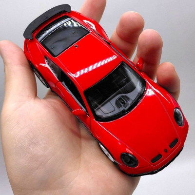 Машинка металева PORSCHE 911 Rallye (САЛАТОВИЙ) Kinsmart KT5467W
