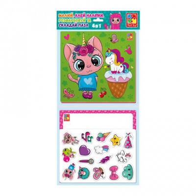 Набір для творчості 4в1 Солодкі розваги (укр) Vladi Toys VT4210-14