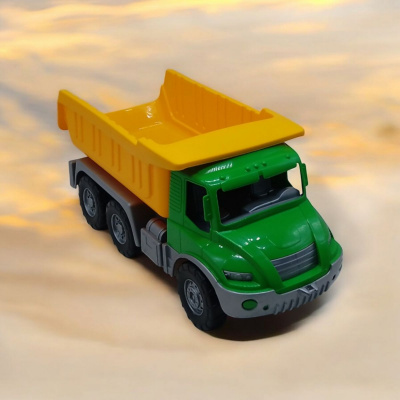 Машинка Самоскид Атлантіс (зелено-жовтий) Colorplast 0589