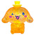 Антистрес аніме Sanrio Cinamonnroll 8см (ПОМАРАНЧЕВИЙ) MIC MS-24-11-90