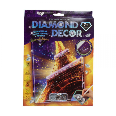 Набір для творчості Diamond Decor: Ейфелева вежа Dankotoys DD-01-01
