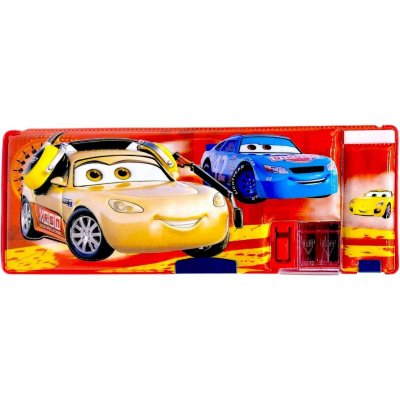 Пенал 3D ТАЧКИ / The Cars Червоний MIC С29737