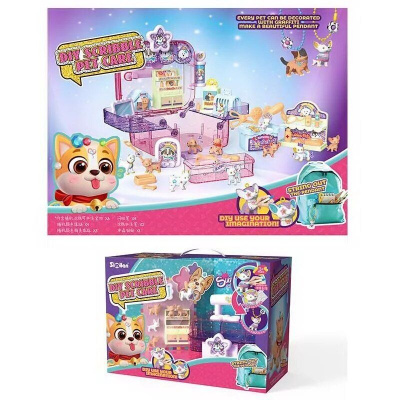 Набір 2 в 1 Песики DIY Scribble Pet Care Similan QL002