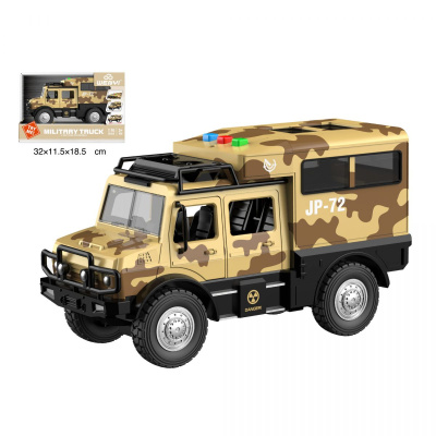 Дитяча іграшка, фрикційна військова машинка WENYI WY980B, WY981B